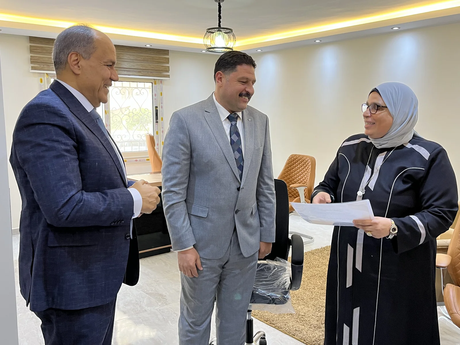 صورة من أنشطة المكتب