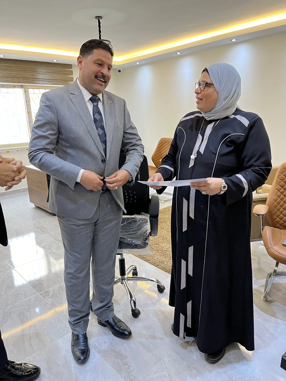 صورة من أنشطة المكتب